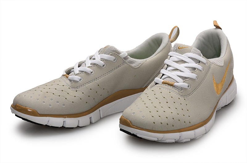 Nike Free 7.0 V3 Mens Running Shoes Grey Gold